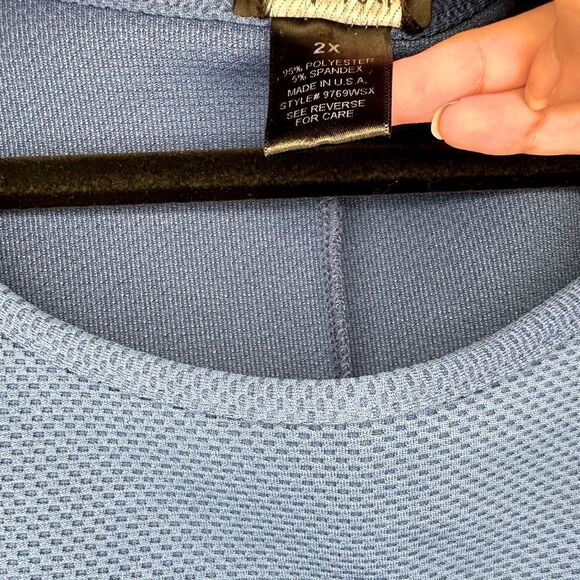 Wet Seal Plus Royal Blue Cap Sleeve Peplum Mini Dress - Picture 5 of 5